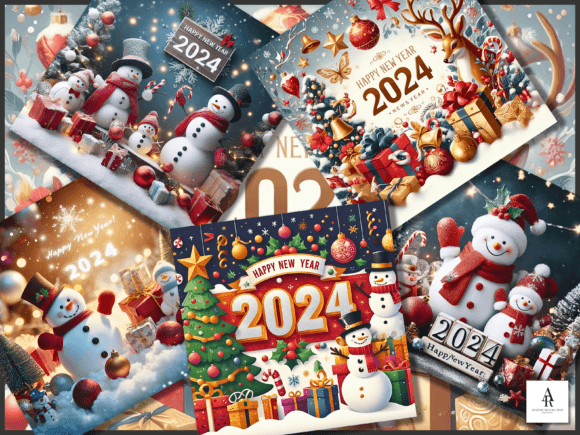Download Happy New Year Backgrounds New Year PNG - New Collection