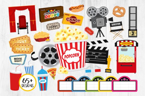 Download Movie Clipart Bundle - Bundle Collection