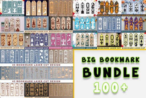 Download 100+ Huge Bookmark Laser Cut Bundle - Bundle Collection