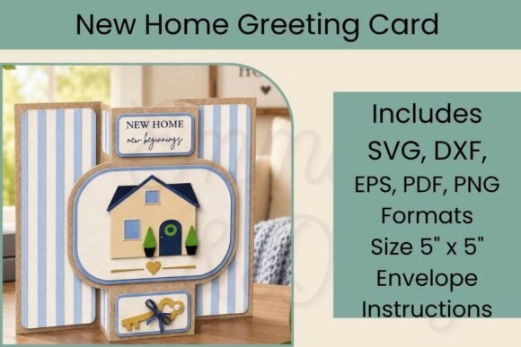 Download New Home Card SVG - New Collection