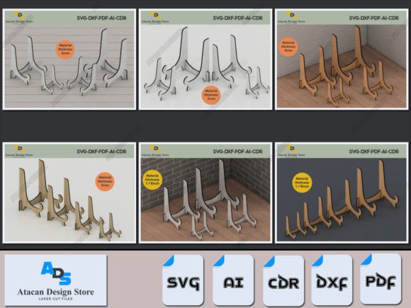 Download Versatile Easel Display Stand Bundle Svg - Bundle Collection